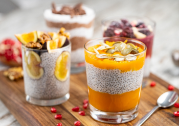 Chia puding kõrvitsaga